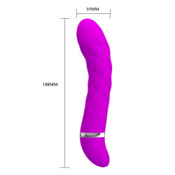 Pretty Love Vibromasseur design Truda 19.5 x 3.5cm - Violet